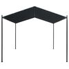vidaXL Gazebo tenda com toldo 3x3 m a&ccedil;o antracite