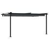 vidaXL Gazebo 400 x 300 x 200 cm Antracite Poli&eacute;ster