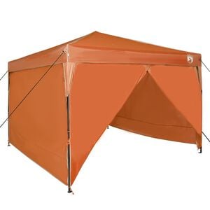 vidaXL Tenda de Toldo 290 x 290 x 251 cm Laranja Tecido