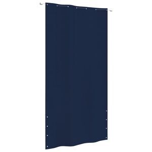 vidaXL Tela de varanda 140x240 cm tecido oxford azul