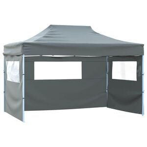 vidaXL Tenda de Festa Antracite 291 x 431 x 315 cm Tecido Oxford