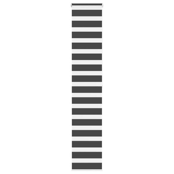 vidaXL Cortina de zebra 45x200 cm largura do tecido 40,9 cm poli&eacute;ster