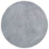 vidaXL Tapete shaggy de pelo alto NAVARRA 240x240 cm cinzento-claro