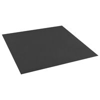 vidaXL Forro para caixa de areia 100x100 cm preto