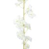 vidaXL Grinaldas de flores 6 pcs 180 cm branco