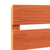 vidaXL Cabeceira Castanho 140,5 x 3 x 80 cm Madeira de Pinheiro S&oacute;lida