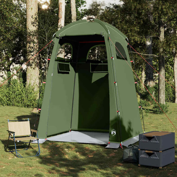 vidaXL Tenda para duche imperme&aacute;vel verde azeitona
