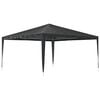 vidaXL Tenda para festas 4x4 m 90 g/m² antracite