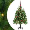 vidaXL &Aacute;rvore de Natal com 150 LEDs com suporte Verde 120 cm PE