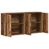 vidaXL Buffet 2 pcs Madeira antiga 79 x 38 x 80 cm Madeira processada
