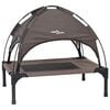 vidaXL Cama para Cachorro Manual Castanho 76 x 62 x 70,5 cm A&ccedil;o