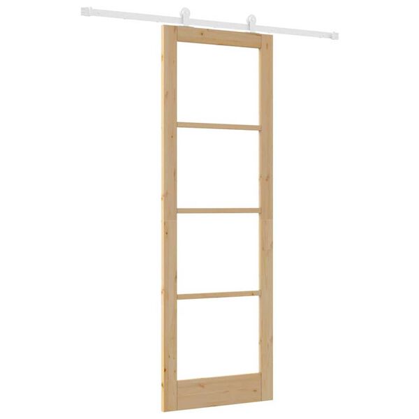 vidaXL Porta Deslizante ORKDAL Natural 78 x 232 cm
