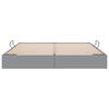 vidaXL Cama com Armazenamento Cinzento-claro 160 x 200 cm tecido