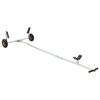 vidaXL Reboque de barco ajust&aacute;vel com pneus pneum&aacute;ticos 200 kg Load