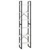 vidaXL Estante 60x30x210 cm madeira de pinho maci&ccedil;a branco