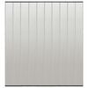 vidaXL Cortina porta anti-insetos c/ 10 pain&eacute;is 240x240 cm malha preto