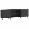 vidaXL Gabinete para TV 150 x 31 x 50 cm Preto Derivados de Madeira