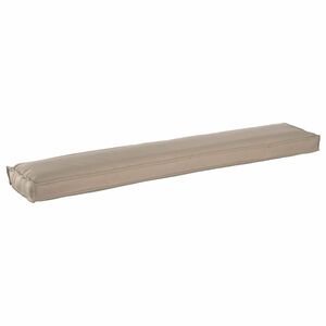 vidaXL Travesseiro de palete Cinzento-acastanhado 200 x 40 x 8 cm