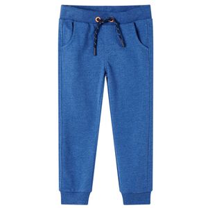 Cal&ccedil;as de fato de treino para crian&ccedil;a azul-escuro 104
