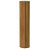 vidaXL Tapete retangular 100x400 cm bambu castanho
