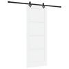 vidaXL Porta Deslizante ORKDAL Branco 83 x 211 cm