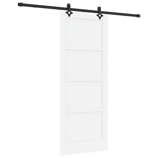 vidaXL Porta Deslizante ORKDAL Branco 83 x 211 cm