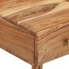 vidaXL Mesa de centro 70x60x42 cm madeira de acácia maciça