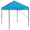 vidaXL Tenda de Toldo Manual Azul 194 x 194 x 251 cm tecido