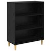 vidaXL Buffet Carvalho Preto 69,5 x 32,5 x 90 cm Madeira processada