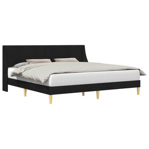vidaXL Estrutura da Cama Liso com cabeceira placa de conex&atilde;o