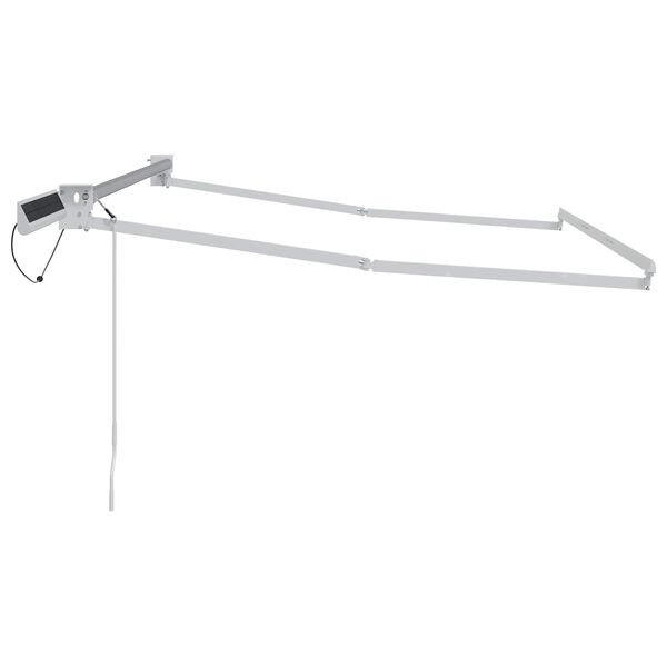 vidaXL Estrutura do Toldos Retr&aacute;teis El&eacute;tricos Branco 2,5 x 2 m A&ccedil;o