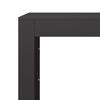 vidaXL Suporte para lenha 60x40x60 cm a&ccedil;o preto