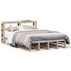 vidaXL Cama sem colch&atilde;o 160x200 cm madeira de pinho maci&ccedil;a