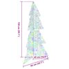 vidaXL &Aacute;rvore de Natal com 160 LEDs Multicolor 150 cm Acr&iacute;lo