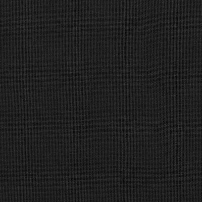 vidaXL Cortinas opacas aspeto linho com ganchos 290x245 cm preto
