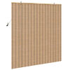 vidaXL Estores de rolo com cortinas Manual Natura 140 x 160 cm Bambu