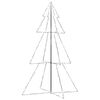 vidaXL &Aacute;rvore de Natal em cone 240 LEDs 118x180 cm interior e exterior