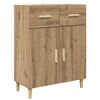 vidaXL Buffet carvalho artisiano 34 x 69.5 x 89 cm