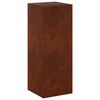 vidaXL Suporte para Plantas Ferro Enferrujado 30 x 30 x 80 cm
