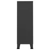 vidaXL Roupeiro industrial 67x35x107 cm aço antracite