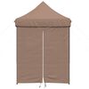 vidaXL Tenda de Festa Castanho 200 x 200 x 306 cm Tecido Oxford