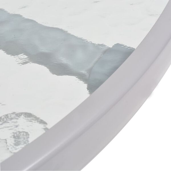 vidaXL 6pcs conjunto de jantar para jardim textilene cinzento