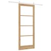 vidaXL Porta Deslizante ORKDAL Natural 86 x 211 cm