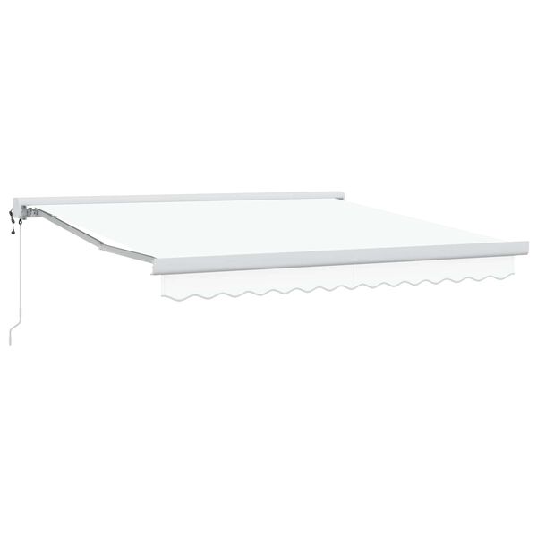 vidaXL Toldo Branco 300 x 250 x 165 cm Poliéster e Alumínio