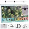 ProGarden Conjunto de ilumina&ccedil;&atilde;o festiva LED 20 l&acirc;mpadas 4,5 V