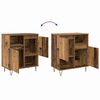 vidaXL Buffet Madeira antiga 60 x 35 x 70 cm