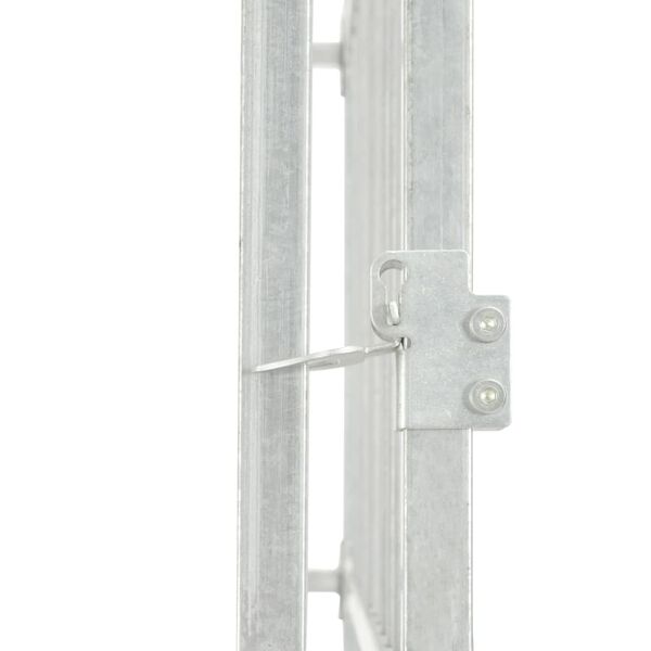 vidaXL Canil de exterior com telhado 300x300x200 cm