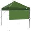 vidaXL Tenda de Toldo Manual Verde 194 x 194 x 251 cm tecido