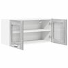 vidaXL Arm&aacute;rio suspenso Cinza Sonoma e Branco 80 x 31 x 40 cm