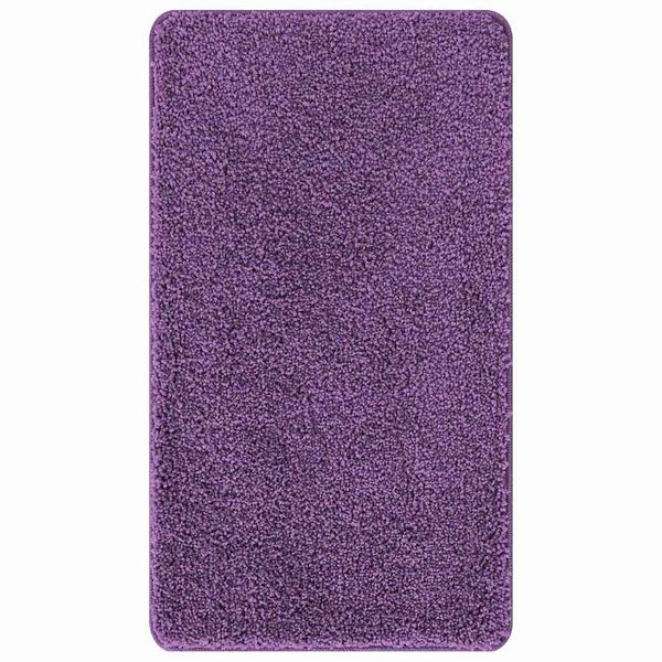 vidaXL Tapete de Banho Antiderrapante Roxo 70 x 120 cm PP